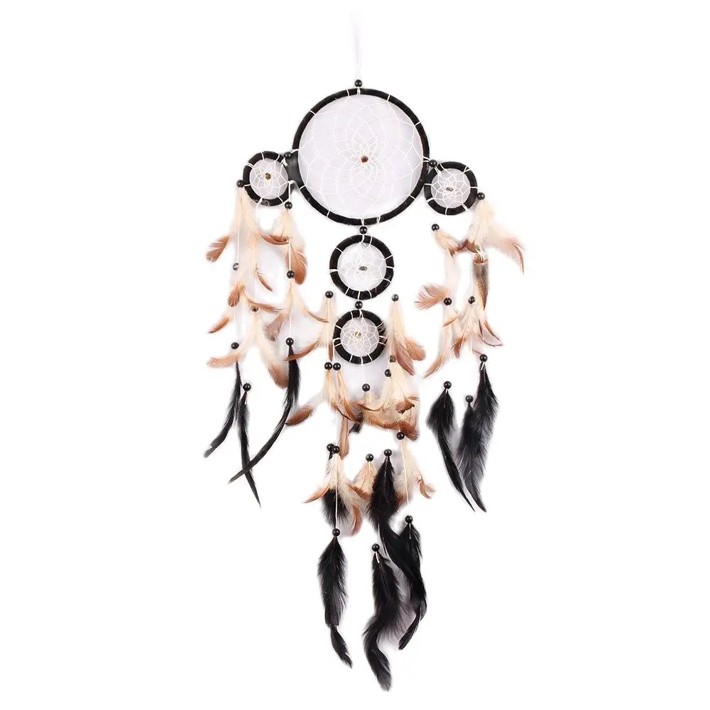 

Dream Catcher National Feather Ornaments Crafts Indian Primitive Style Dreamnet Girls Room Wall Hanging Decorations