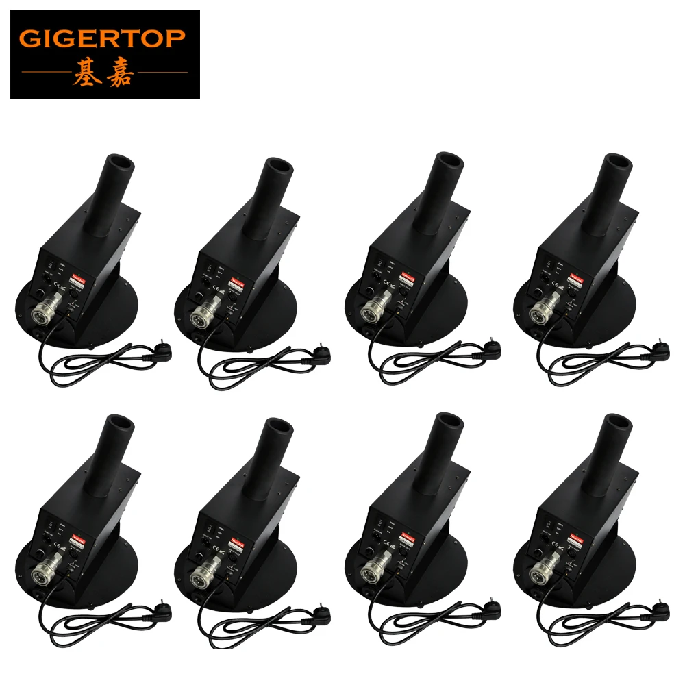 

8pcs/lot 200W CO2 Jet Machine 360 Degree Rotation CO2 Jet DMX Shoot Up 8-10M DMX CO2 Jet 90V/240V Round Iron Base Bracket