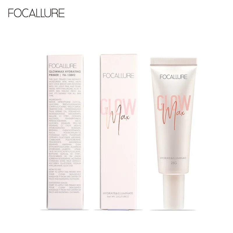 

FOCALLURE Makeup Primer Pore-Blurring Oil Control Cosmetics For Face Long Lasting Professional Smooth Skin Base For Women