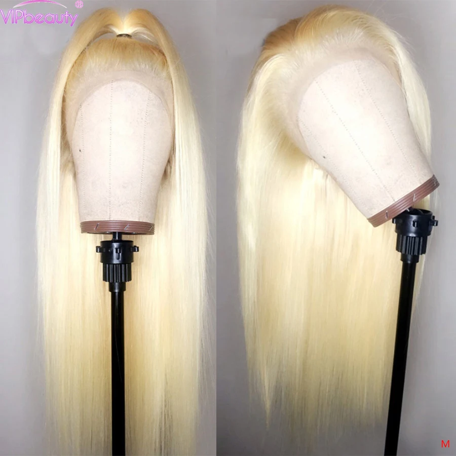 613 Мёд блондинка Синтетические волосы на кружеве прямые парики из натуральных