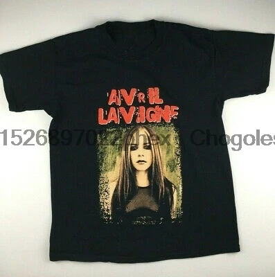 Аврил Лавин Мода бонез Тур 2005 Все размеры футболка Черная унисекс ZM085|Мужские