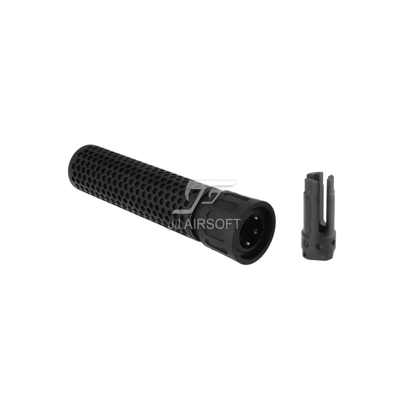 KAC Sytle CQB QD глушитель страйкбол бочка расширение с Flashhider 14 мм CCW Для NERF игрушечный пистолет