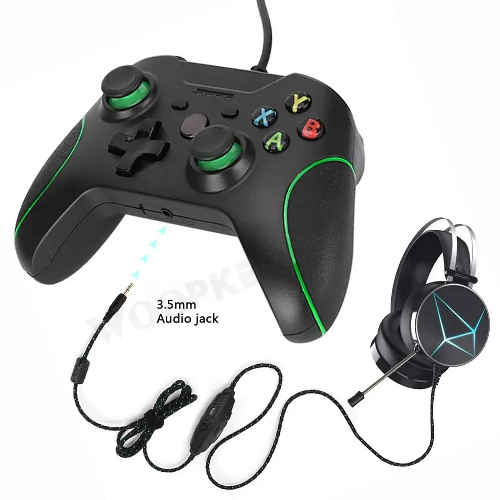 Проводные USB консоли для Xbox One контроллеры геймпады тонкий контрольный ПК Windows Mando