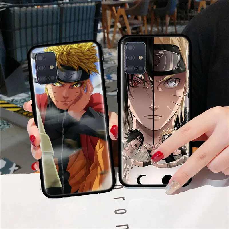 

Sharigan Kakashi Naruto Cover For Samsung Galaxy A51 A71 M31 A41 A31 A11 A01 M51 M21 M11 M40 Tpu Black Phone Coque Shell