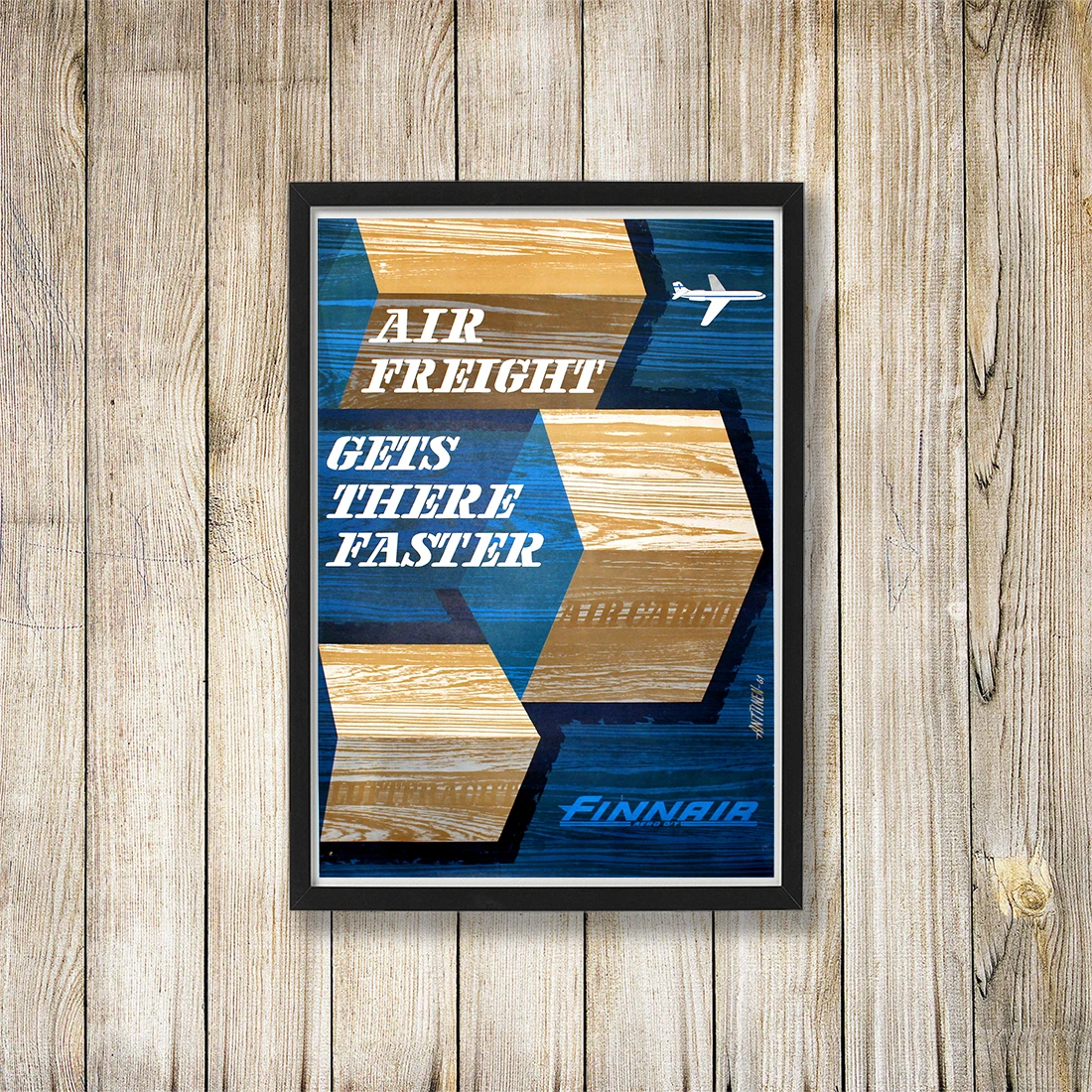 Ретро путешествия плакаты Finnair финская авиакомпания холст живопись старинный крафт детский плакат классические настенные художественные наклейки для детской