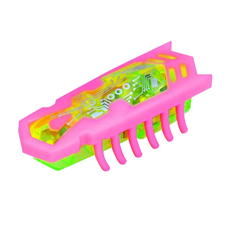 Pink electric bug Электрическая Интерактивная вращающаяся красочная бабочка собака кошка игрушки Птица Животное котенок сиденье царапины продукты умная тренировка поставка - Цвет: Pink electric bug