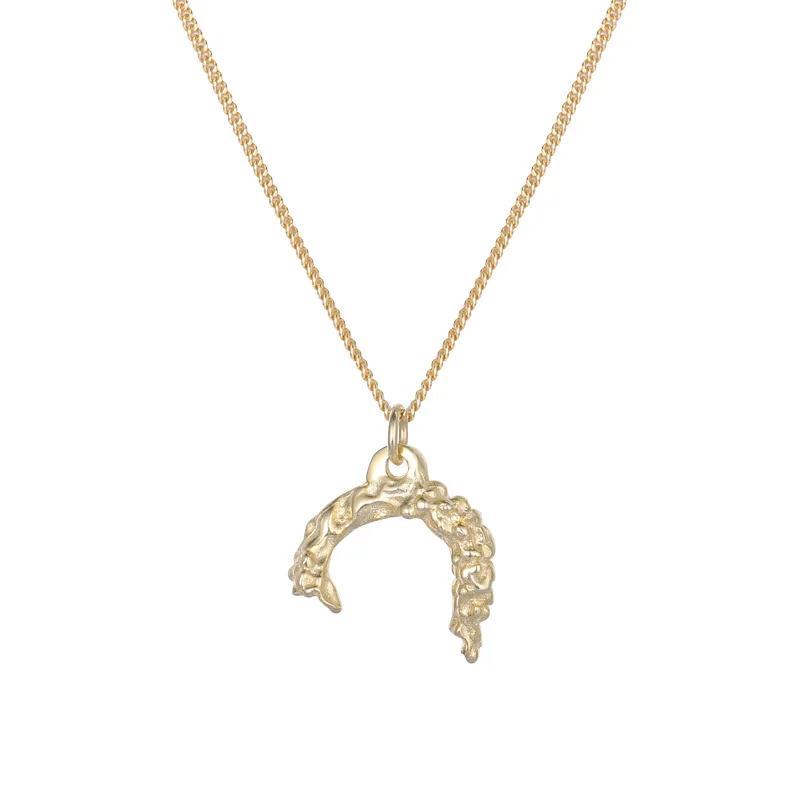 

925 Silver Creative C Pendant Pendant Necklace Jewelry Minimalism Chocker Kolye Vintage Collier Bijoux Femme Women Fashion