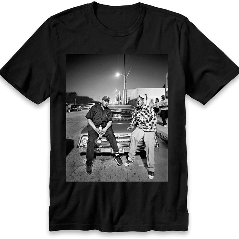 Винтажная Футболка Snoop Doggy Dogg и Dr. Dre ### bl |