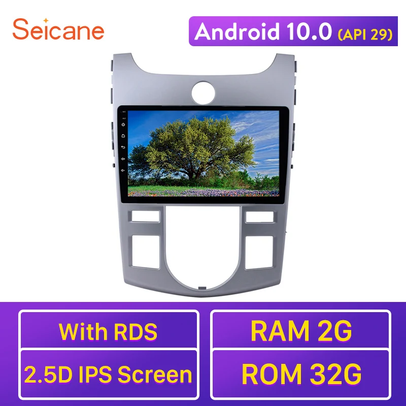 Автомагнитола Seicane 9 дюймов 4 ядра Android 10 0 GPS навигатор с HD 1024*600|Автомагнитолы| |