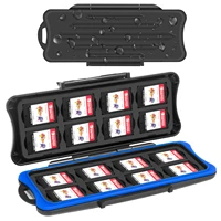 16 in 1 waterproof memory card holder case carring box game card cartridge holder for nintendo switch oled lite mini accessories