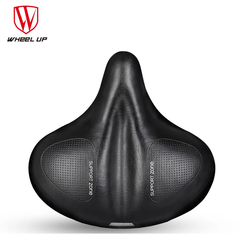 

Wheel up Bicycle big butt spring saddle polyurethane road bike mountain bike PVC seat accessories bicycle seat