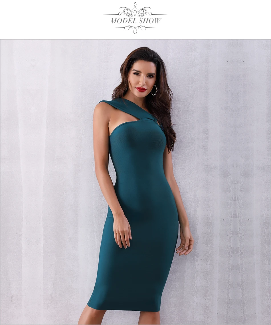 Adyce Новое поступление летнее женское Бандажное платье Vestido с открытыми плечами вечерние платья для подиума знаменитостей сексуальное Клубное платье
