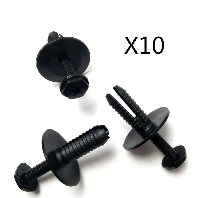 

Горячая продажа зажимы отделки дверной панели для BMW E46 E60 E90 и т. Д. Шестигранная головка металлический винт набор из 10 натуральной 07147129160