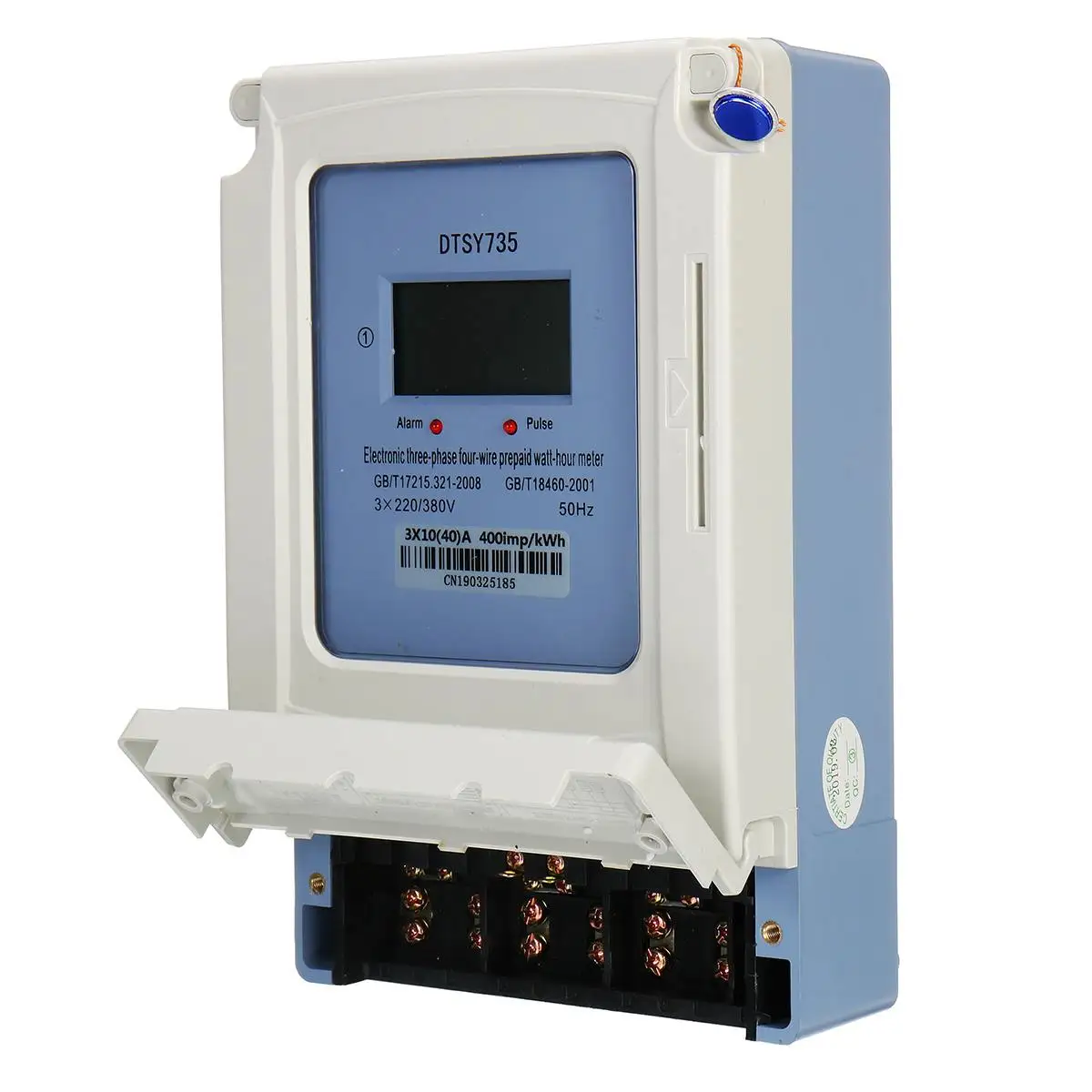 ZEAST 3 фазы 4-счетчик электроэнергии 3x220/380 V предоплаты энергии Электрический кард-метр ЖК-дисплей Подсветка цифровой Дисплей несколькими пользователями