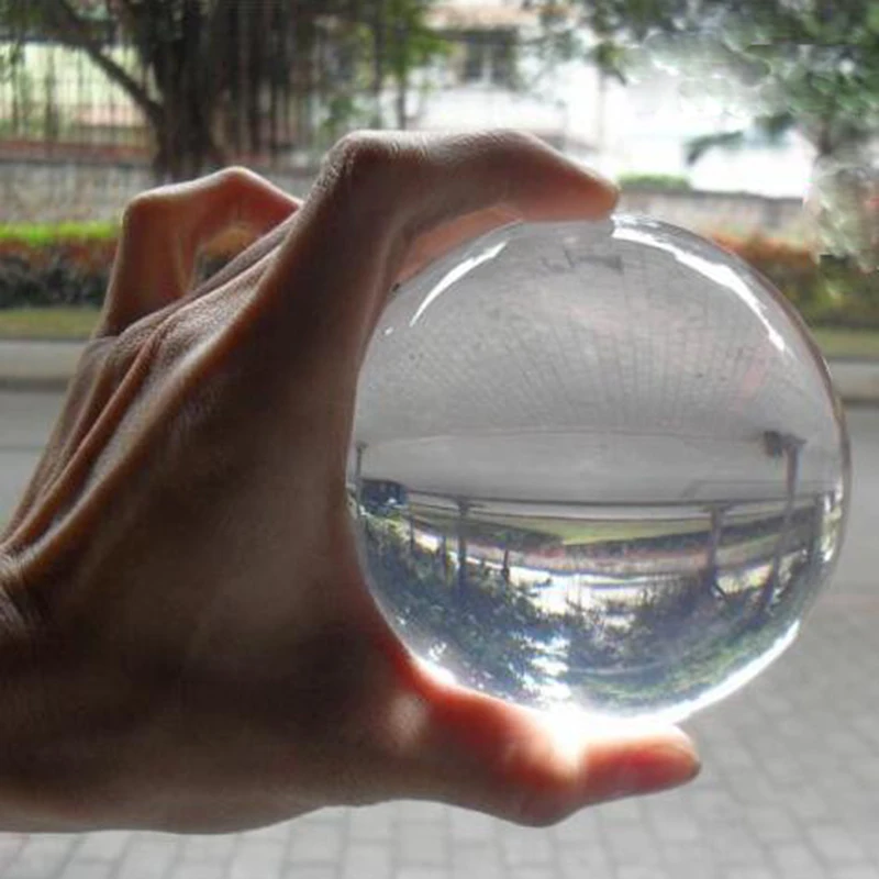 

60/70/80/90/100mm Crystal Ultra Clear Acrylic Ball Manipulation Contact Juggling Magic Tricks Illusion juegos de magia kids