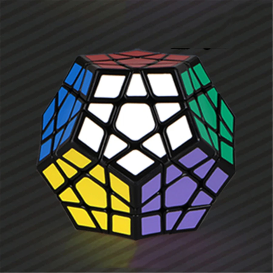 Новые кубические детские игрушки пазлы магический куб мегаминкс развивающие