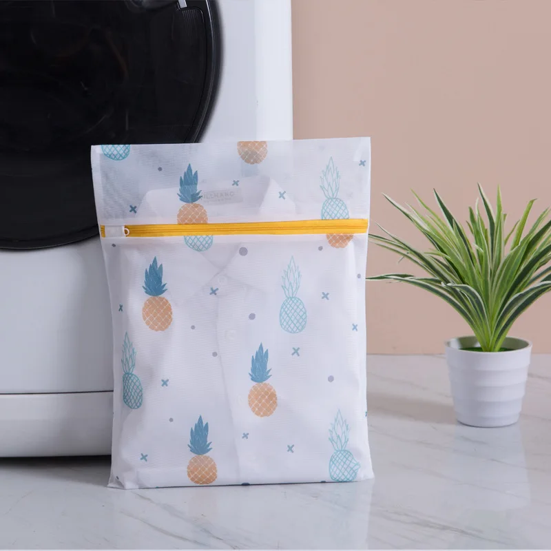 Bolsa de malla para lavander&iacute;a, bolsa de red para lavar ropa interior, calcet&iacute;n, bolsa para lavadora, sujetador, organizador de ropa sucia, cesta de lavander&iacute;a, 6 uds.-5