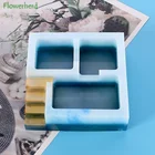 Большой маленький квадратный цветочный горшок, формы для глины, суккулентов, силиконовая форма сделай сам ящик для хранения, эпоксидная смола, форма цемента, бетон гипс