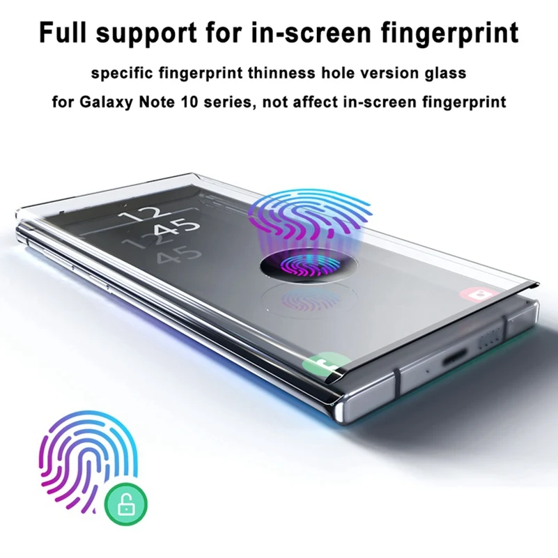 3D закаленное стекло для samsung Galaxy Note 10 Plus Note10 9 8 S10 5G Защитное стекло для экрана samsung Note 10 9 S8 S9 S10 Plus