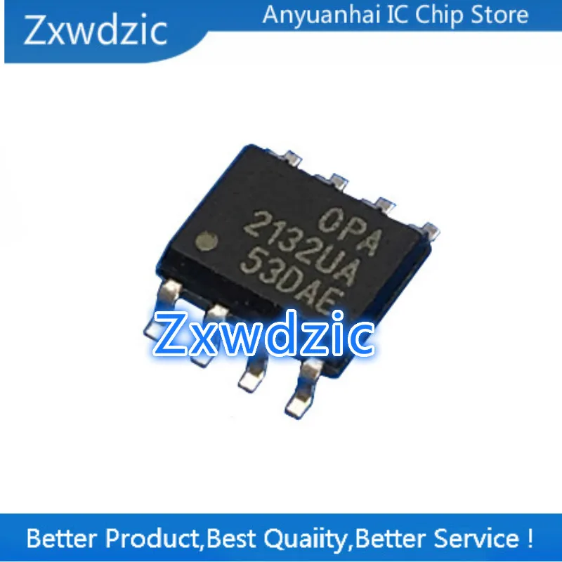 OPA2132 SOP-8 OPA2132UA SOP8 OPA2132UK 2132U 2132UA SOP OPA2132U, 5 шт.