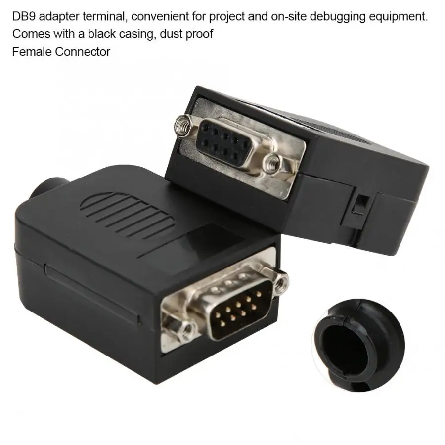 2 шт. 9 контактный винтовой последовательный разъем DB9 для проводки|Соединители| |