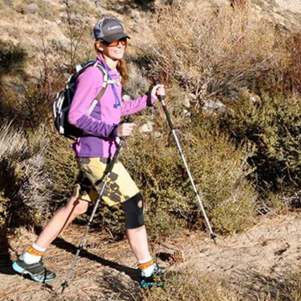 

1Pc Climbing Sports Kneecap Mountaineering Knee Protector Adjustable Kneepad Elastic Knee Cover