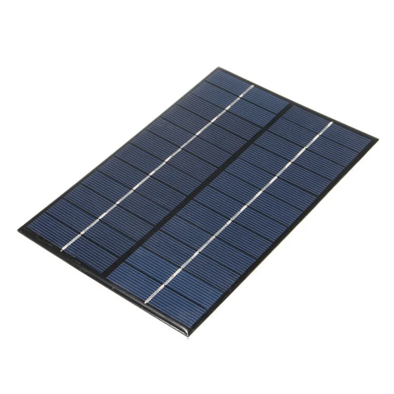 

0-230MA Camping Solar Panel Cell Battery Charger Cycling Traveling Portable 18V