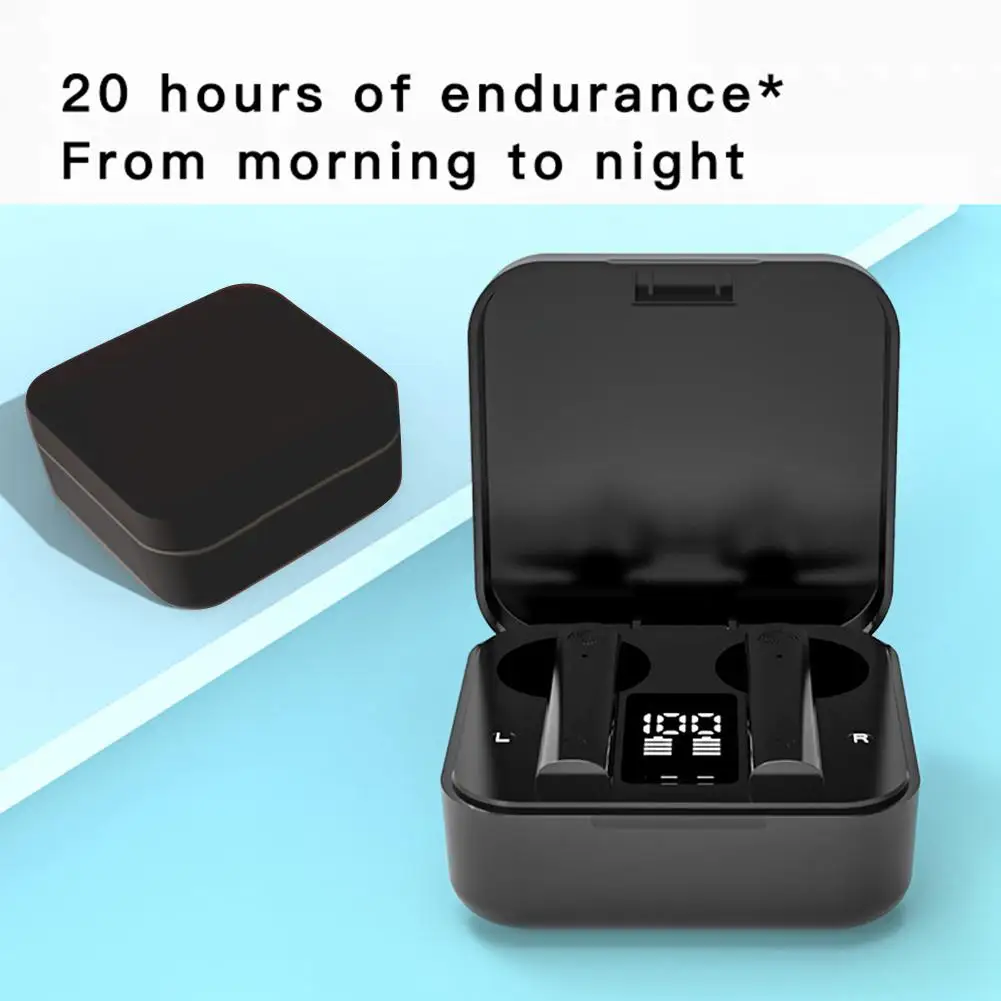 Новая беспроводная шумоподавляющая гарнитура Bluetooth 5 1 спортивные наушники IP4