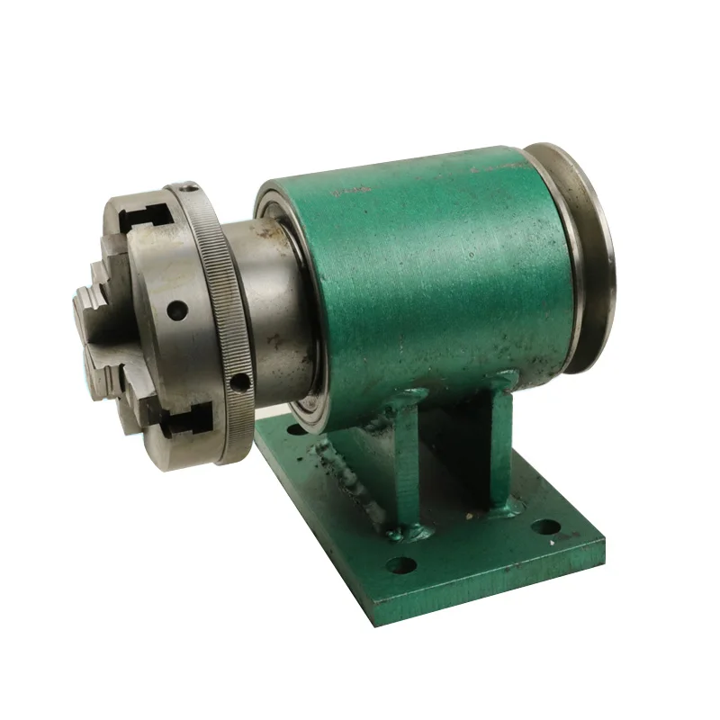 90 шпиндель токарного станка + трехкулачковый/четырехкулачковый патрон