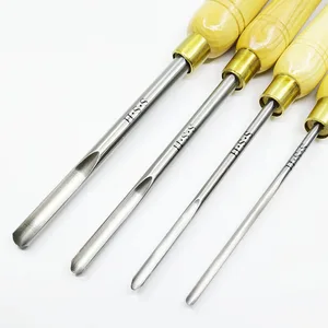 Высокоскоростной стальной деревообрабатывающий нож, чаша, резец, круглый нож, 4 размера, деревянный токарный инструмент