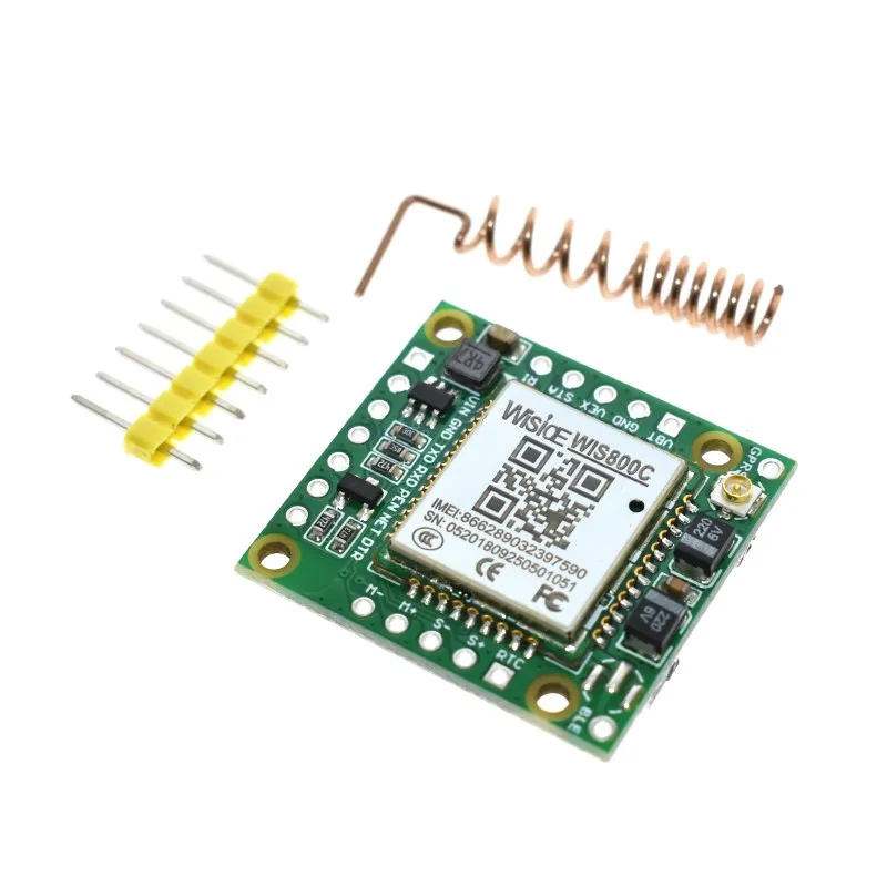 Наименьший модуль GPRS GSM WIS800C микро SIM-карта основная плата четырехдиапазонный TTL