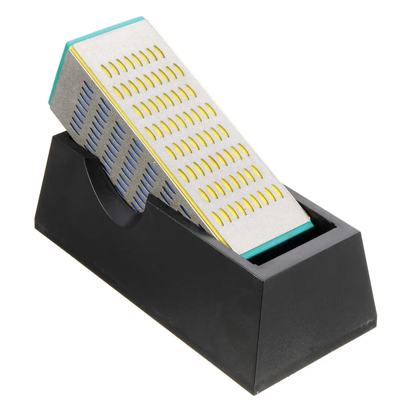 

15x5x5cm Knife Sharpener Professional Kitchen Stone Diamond Whetstone Diamond Sharpening Stone 200 300 400 600 Grit