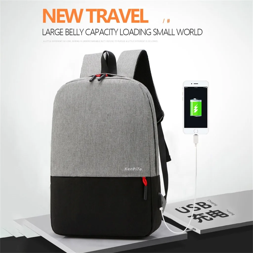 Aelicy, мужские деловые рюкзаки для ноутбука, usb зарядка, рюкзак с защитой от кражи, мужской рюкзак для путешествий, водонепроницаемые школьные сумки для мужчин, Mochila