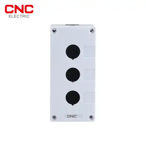 CNC 22 мм водонепроницаемый кнопочный переключатель коробка с 3 отверстиями подходит для управления аварийной остановкой поворотный прерыва...