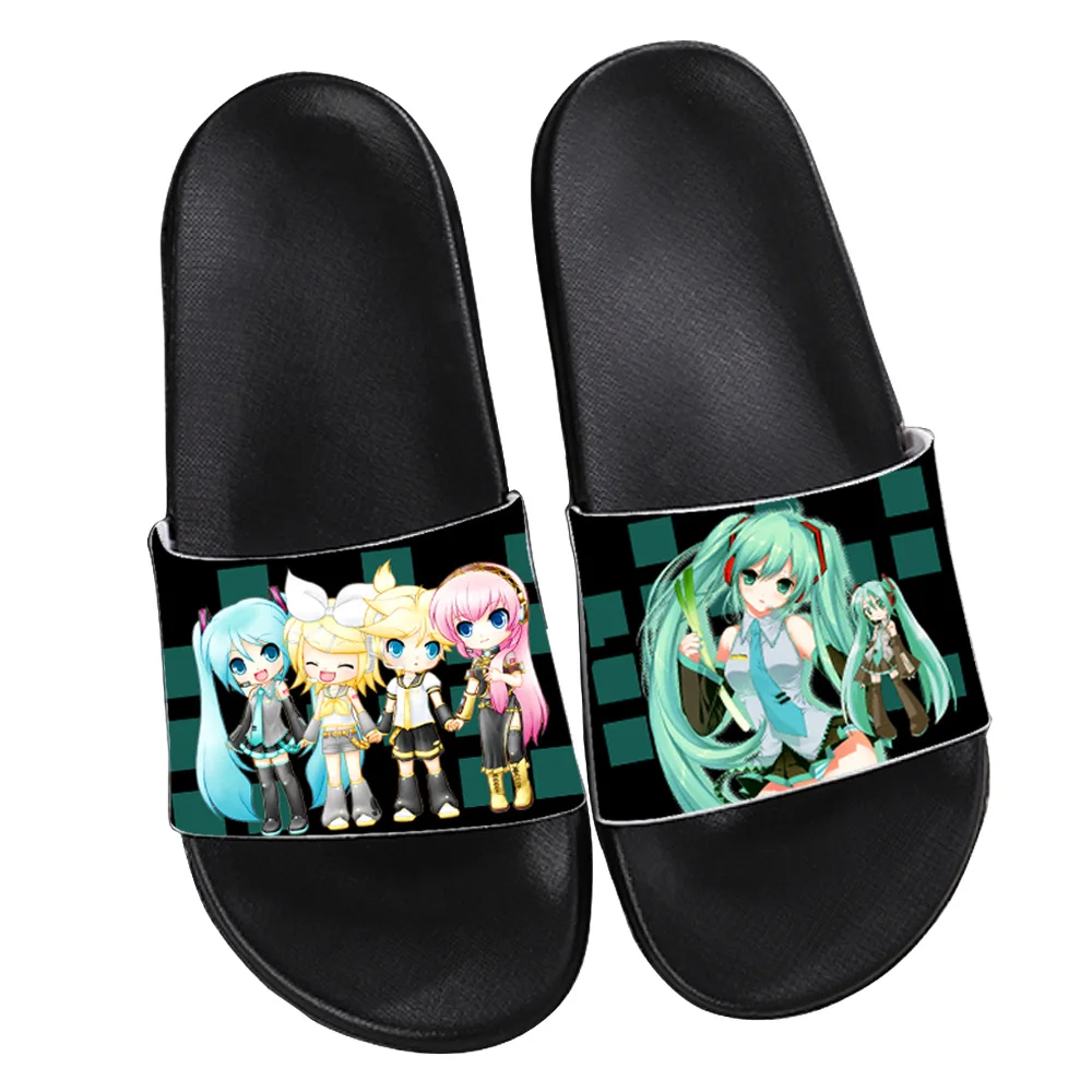 Аниме тапочки miku обувь фигурка брелок наклейки Косплей костюмы dakimakura одежда