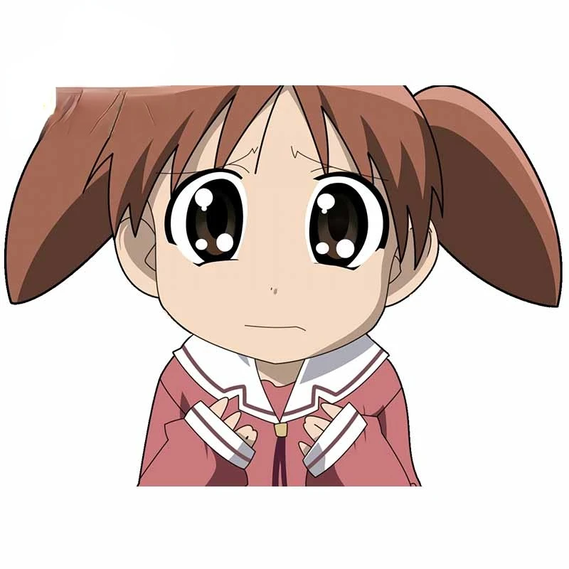 

Lifelike Azumanga Daioh Fashion Car Stickers Waterproof Decal DIY Motorcycle Bumper Window Decoration KK13*9cm