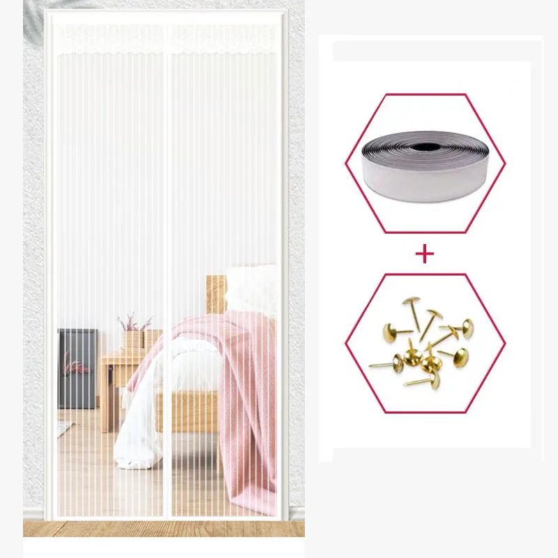 Высококачественная Магнитная занавеска с защитой от комаров автоматическая