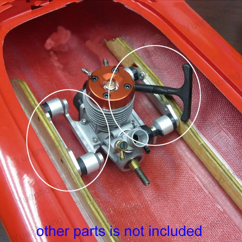 

1pair Engine Seat RC Boat Engines Mounting Bracket Metal Fixing Support Holder Base for DIY Methanol GP 21-25 Ship Parts