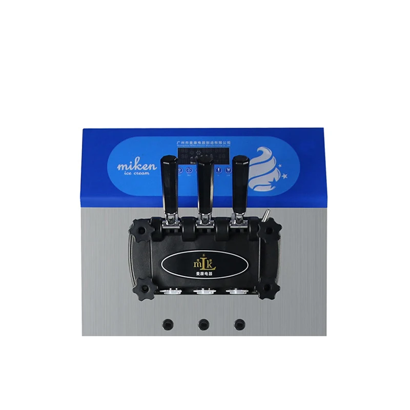 Серебряный настольный мини торговый автомат для производства мягкого