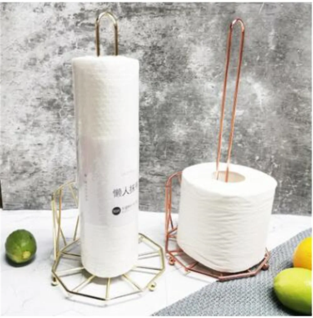 304 Stainless Steel Paper Towel Holder Roll Tissue Stand Stable Bottom Bracket Contact Kitchen Napkins | Обустройство дома