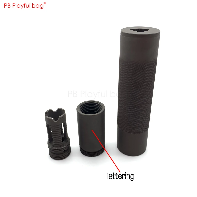 Игривый мешок CS игрушки водяная пуля пистолет глушитель Модернизированный