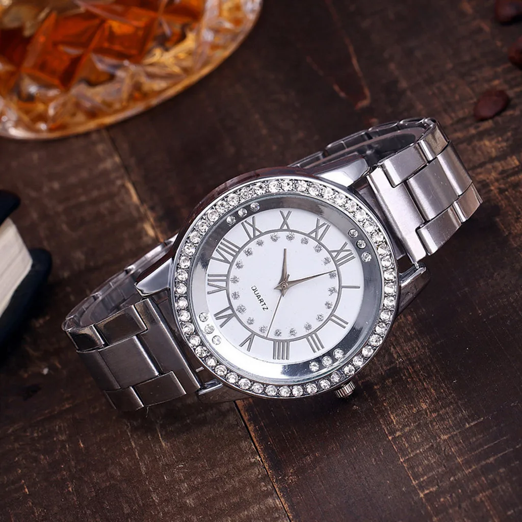 

NO.2 Watches Bayan Kol Saati Fashion relogio feminino Rose Gold Silver Luxury Ladies Watch For Women reloj mujer montre femme