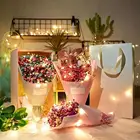 Светодиодная гирсветильник, водонепроницаемая Декоративная гирлянда для рождественской елки, Сказочная гирлянда для рождественской елки, украшение для свадебной вечеринки