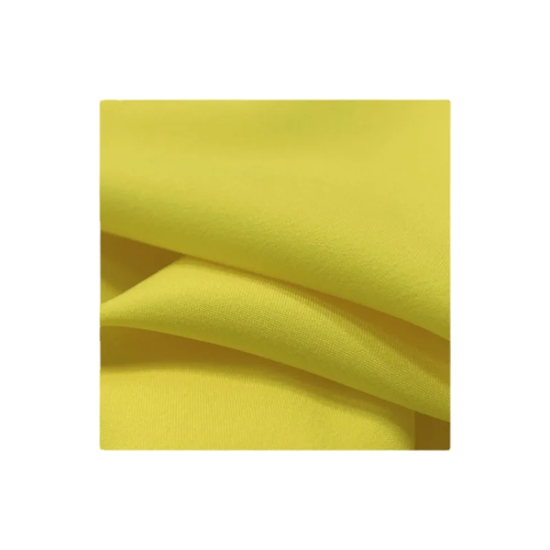 

Width 59'' Four Side Elastic Solid Color Spandex Fabric By The Yard For Dress Skirt Beach Pants Material
