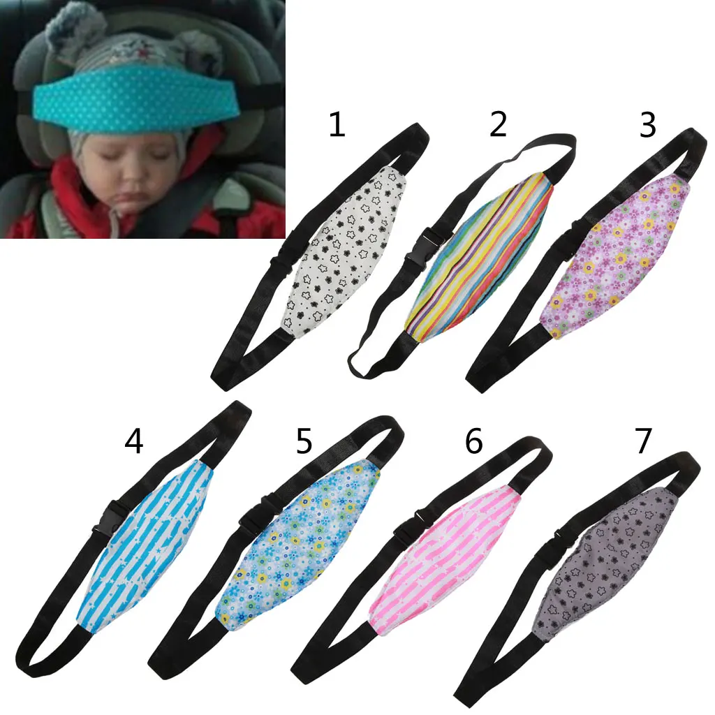 

Head Strap for Car Seat Baby, DFHT Car Seat Head Support Kids Safety Carseat Head Band Neck Protection Sleeping Strap