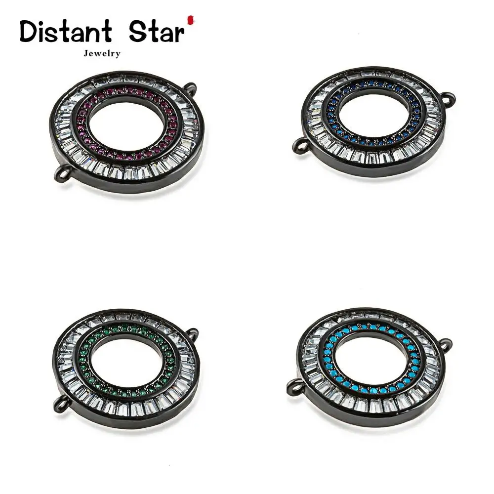 26*21 мм Круглый Медный ювелирный браслет аксессуары Кубического циркония