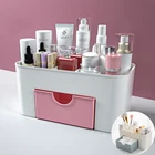 Органайзер для макияжа, вместительный Настольный контейнер для хранения косметики, ювелирных изделий, лака для ногтей