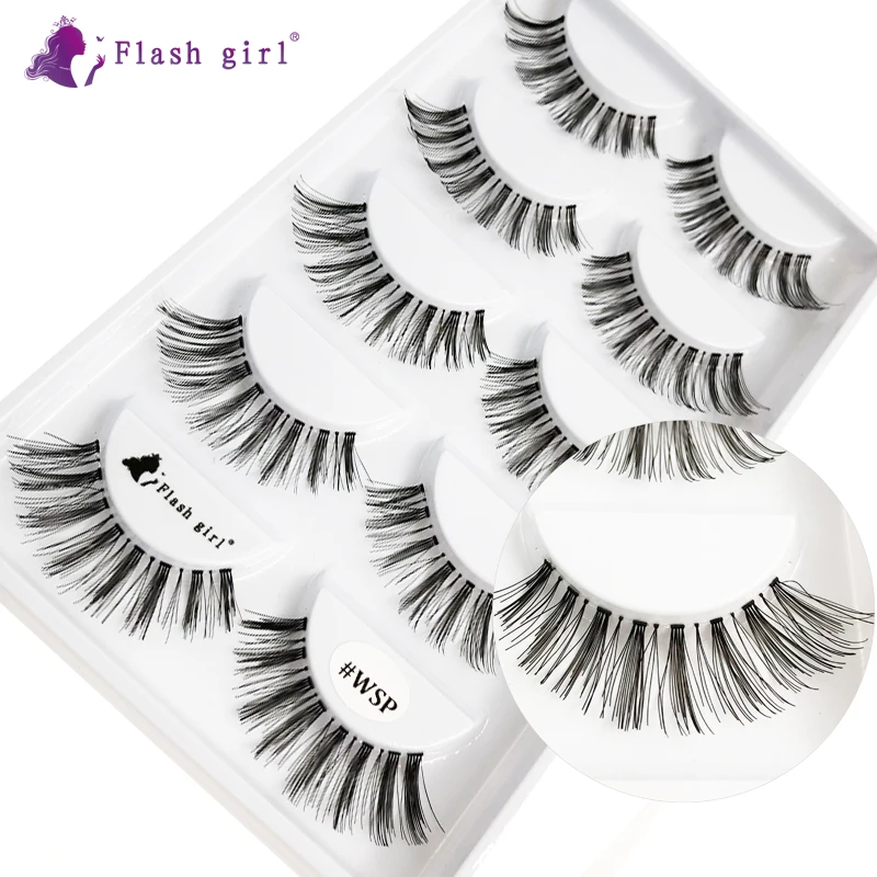 

Free Shipping #WSP False Eyelashes Makeup Beauty Eyelash Extension Natural Fake Eyelashes Makeup Thick Cilios