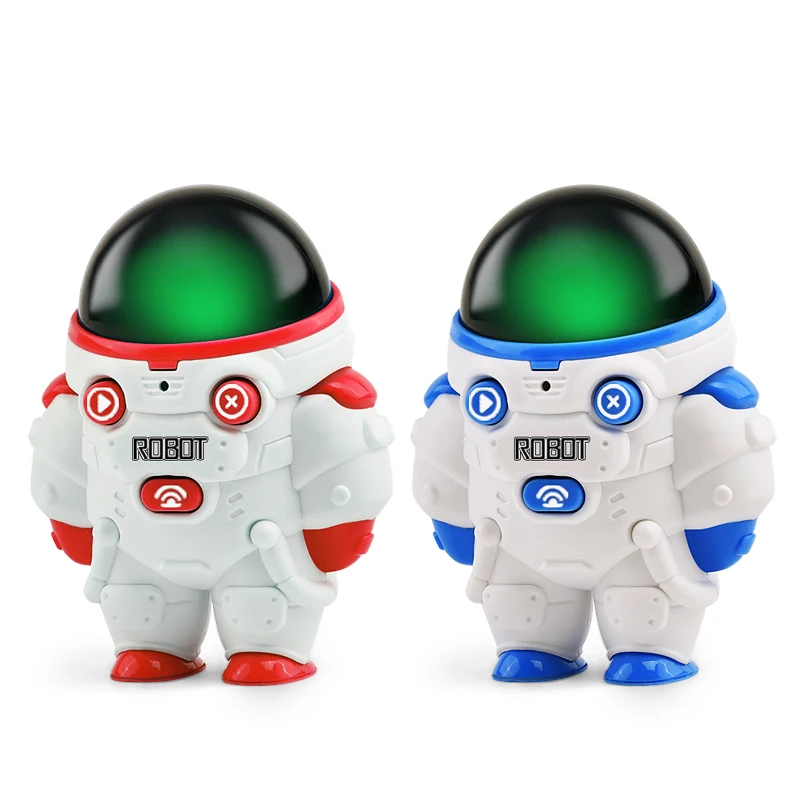 Christmas Gift Kids Interactive Rc Toys Astronaut Kids Walkie Talkie Light Music Toy Robots Walkie Talkie for Kids