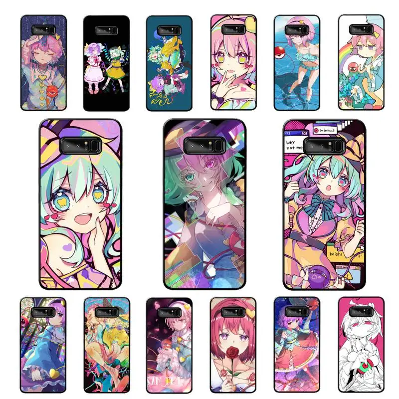 

Yinuoda New Japan Anime TouHou Project Komeiji Satori Phone Case for Samsung Note 5 7 8 9 10 20 pro plus lite ultra A21 12 02